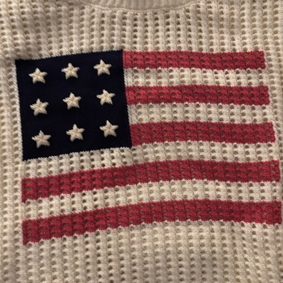 Joan Rivers Flag Sweater - Picture 4 of 10
